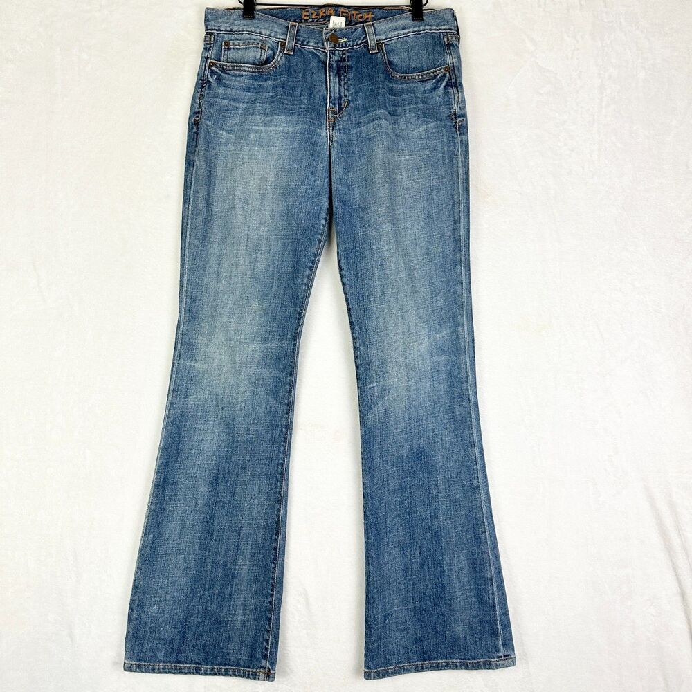 Abercrombie Ezra Fitch Women's Vintage Y2K Low Rise Bootcut Jeans Size 30 USA